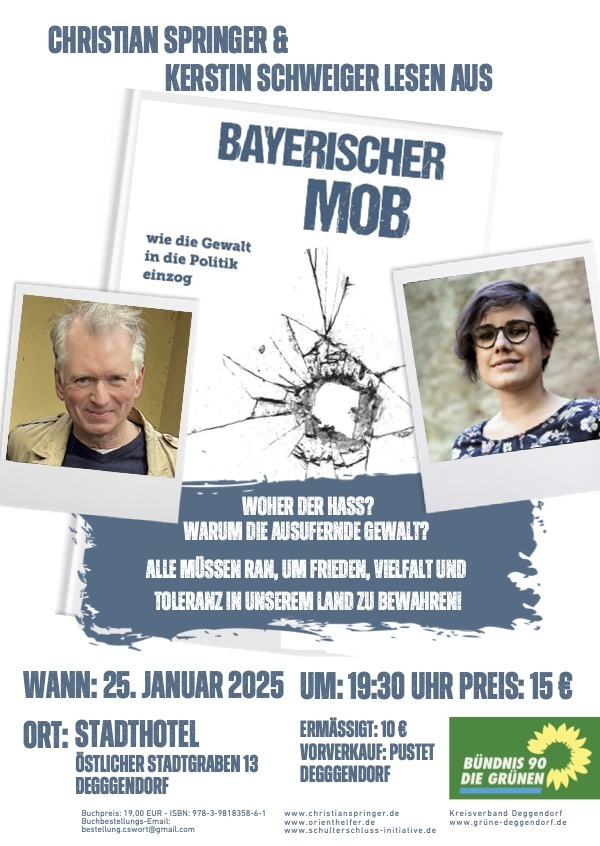 Buchlesung: „Bayerischer Mob“