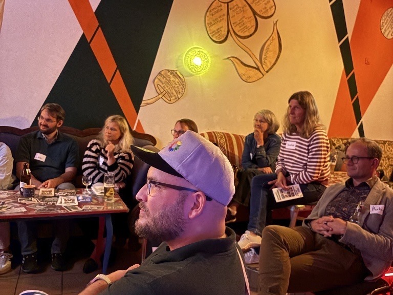 Gute Stimmung beim Neumitgliedertreffen