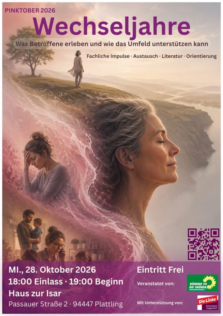 Pinktober 2026 – Wechseljahre